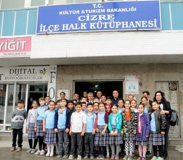 Cizre’de 54. Kütüphane Haftası Etkinliği