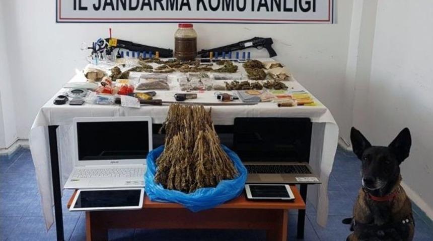 Bodrum&rsquo;da Jandarmadan Uyuşturucu Operasyonu