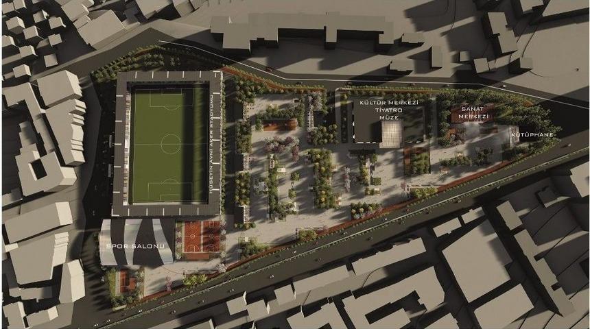 H&uuml;seyin Avni Aker Stadyum Alanı Kentsel D&ouml;n&uuml;ş&uuml;m Projesi Tanıtıldı