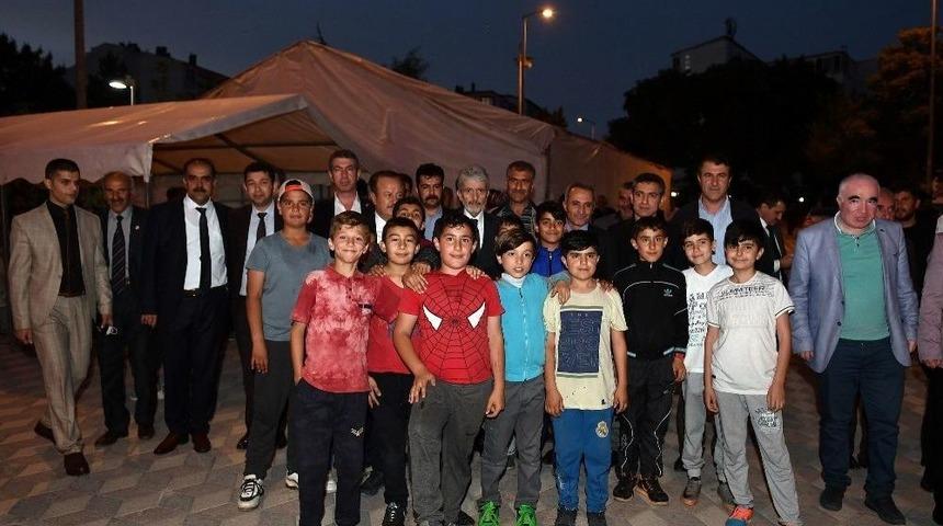 Başkan Tuna, Orucunu Haymana&rsquo;da A&ccedil;tı