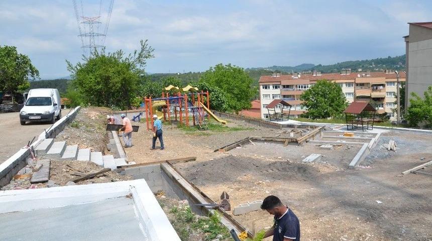 Alaplı&rsquo;da Sosyal Tesislerinde &Ccedil;alışmalar S&uuml;r&uuml;yor