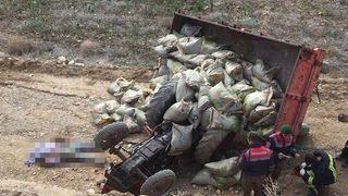 Manisa’da Traktör Devrildi: 1 Ölü