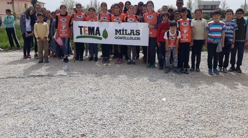 Tema&rsquo;lı &Ouml;ğrenciler Doğayı Yeşillendirdi