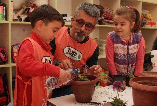 Tema’lı Öğrenciler Doğayı Yeşillendirdi