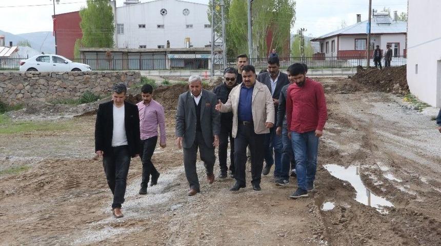 &Ccedil;aldıran&rsquo;da Altyapı &Ccedil;alışması