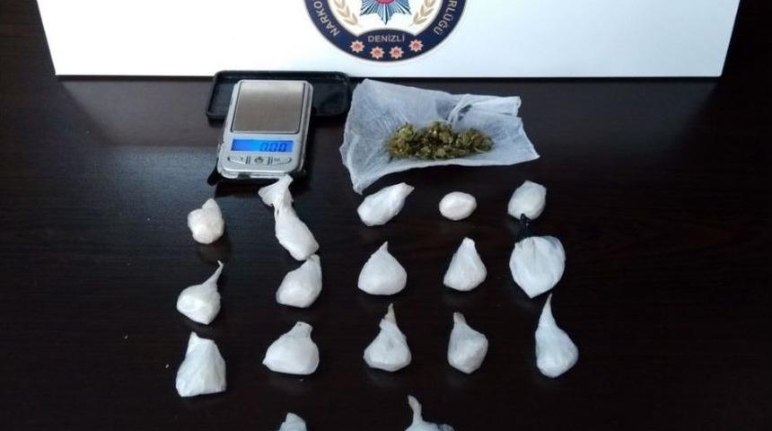 Denizli&rsquo;de &Ouml;zel Harekat Polisi Ve Drone Destekli Uyuşturucu Operasyonu
