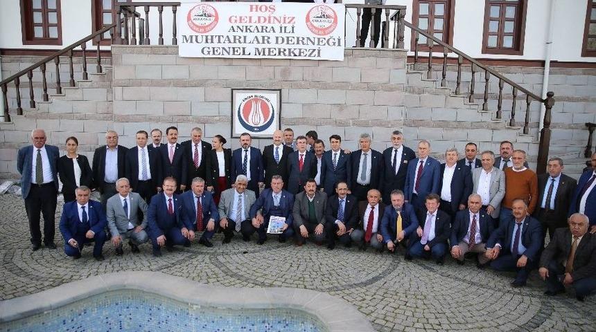 Sincan Belediye Başkanı Ercan Muhtarlarla Bir Araya Geldi