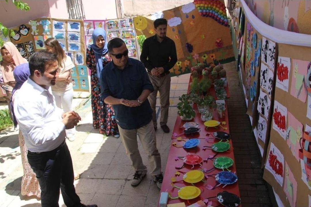 Sason&rsquo;da Miniklerin Sergisi Yoğun İlgi G&ouml;rd&uuml;