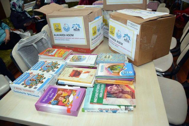 Asem Üyelerinden “kardeş Okul”a 2 Bin Kitap