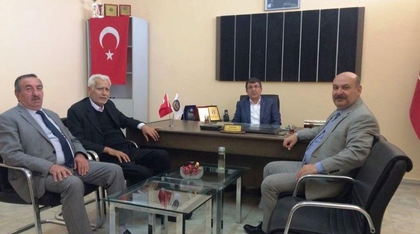 Esob Heyeti Tatarlı Ve &Ccedil;obanlar Esnaf Odaları&rsquo;nı Ziyaret Etti