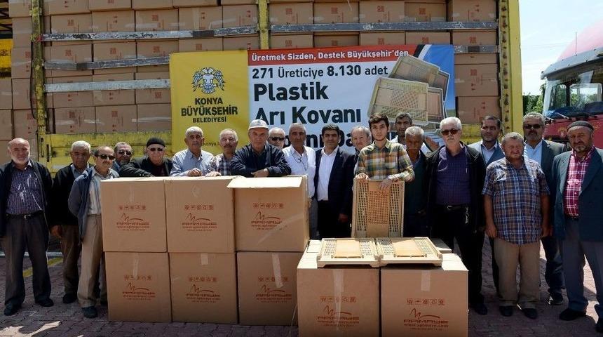 B&uuml;y&uuml;kşehir&rsquo;den Arı &Uuml;reticisine Destek