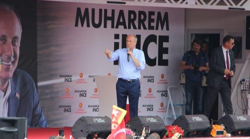 Muharrem İnce D&uuml;zce&rsquo;de