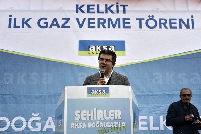 Kelkit Doğalgaza Kavuştu