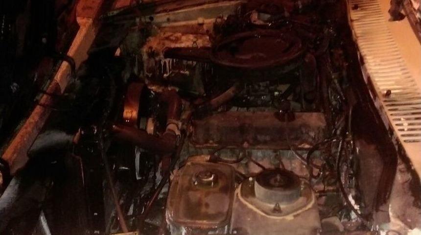 Park Halindeki Otomobil Yandı