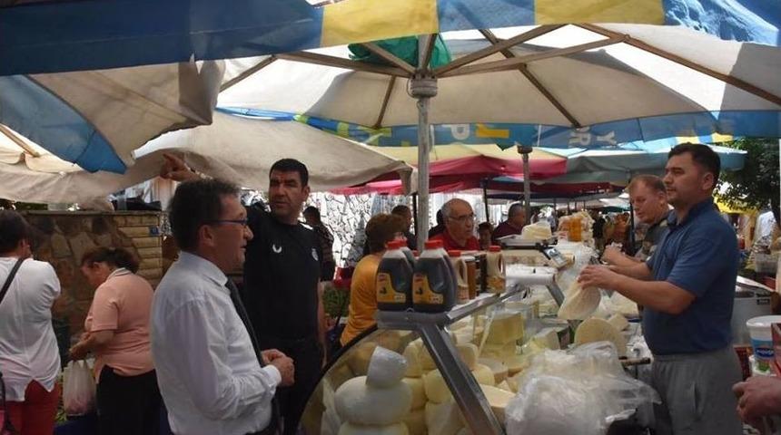 G&uuml;re Pazarı Son Kez Sokakta Kuruldu