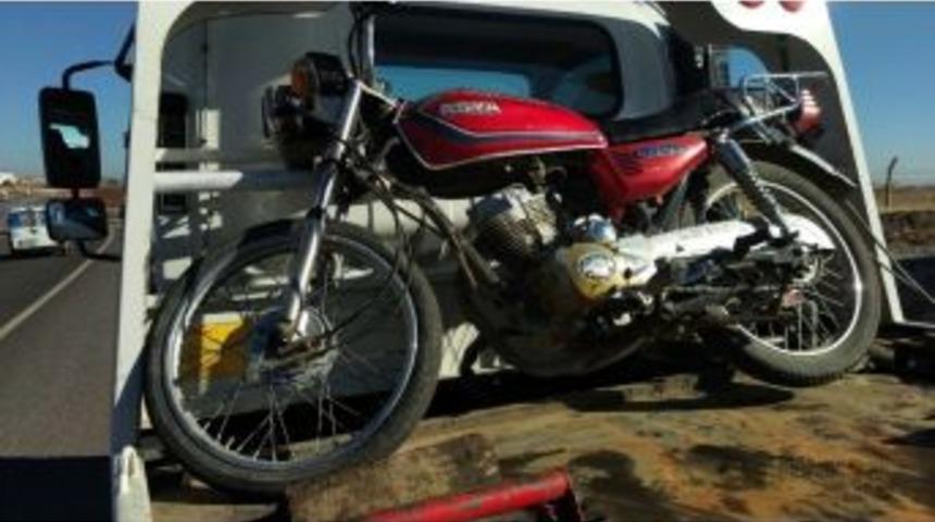 2016 Yılında &Ccedil;alınan Motosiklet Ele Ge&ccedil;irildi