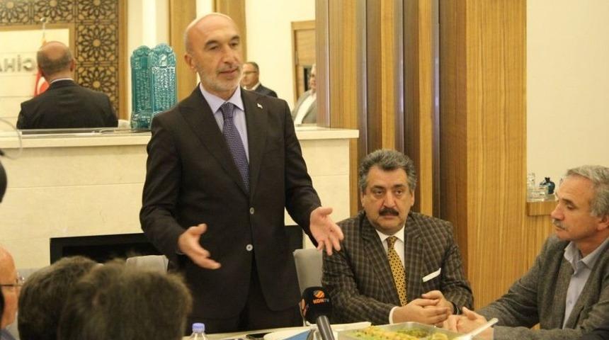 Cihanbeyli&rsquo;de Belediye Başkanları Bir Araya Geldi