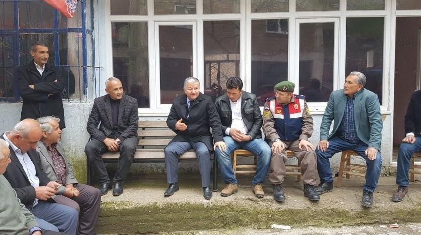 Kaymakam Duru, Sel B&ouml;lgesindeki Vatandaşları Dinledi