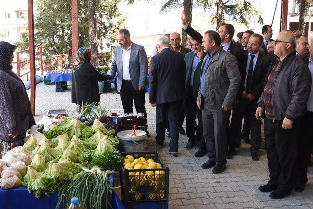 Umurbey Kapalı Pazar Yeri Törenle Açıldı