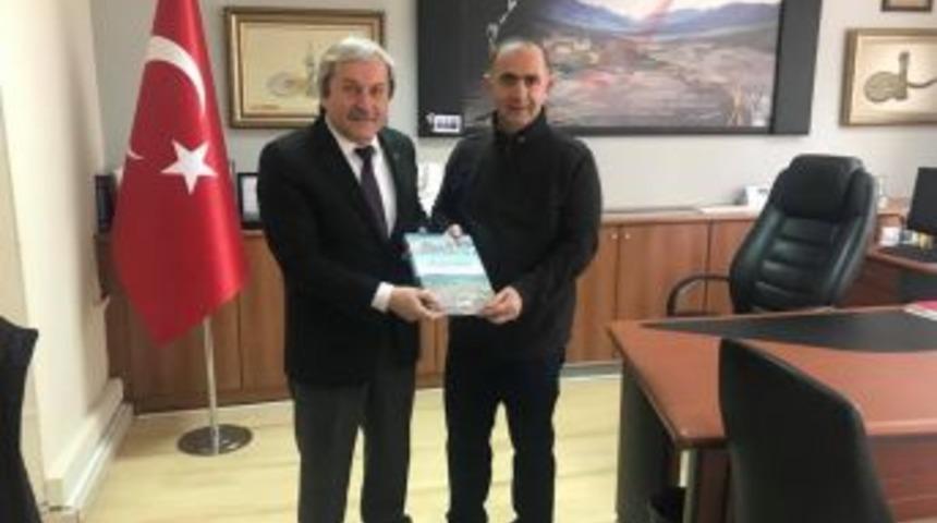 Başkan Şahin, Tapu Kadastro B&ouml;lge M&uuml;d&uuml;r&uuml; Kılı&ccedil; İle Bir Araya Geldi