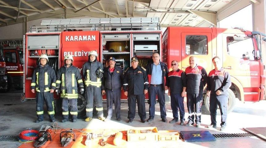 Karaman İtfaiyesi Can Kurtarıyor