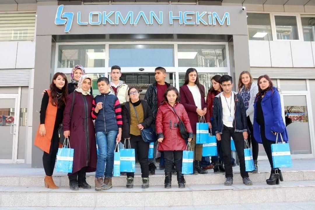Engelli &Ouml;ğrencilerden Lokman Hekim Van Hastanesi&rsquo;ne Ziyaret
