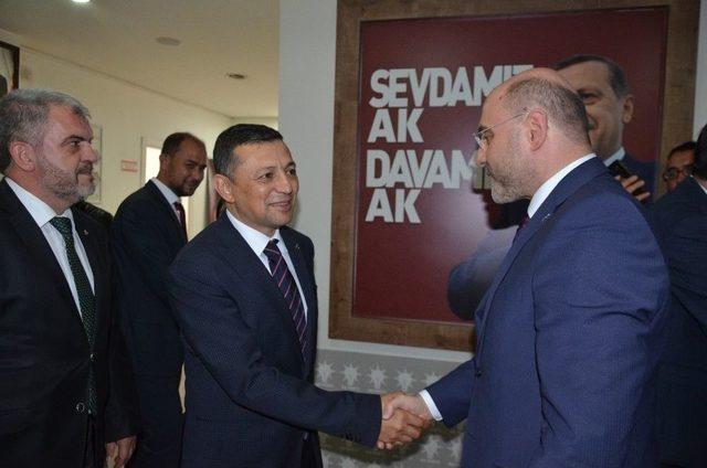 Mhp’den Ak Parti’ye Ziyaret