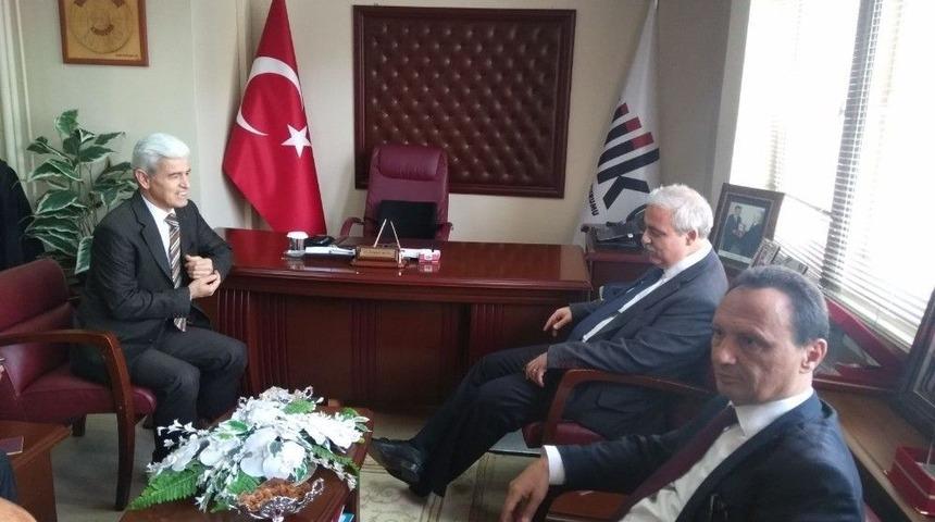 Vali G&uuml;ven&ccedil;er Kurum Ziyaretlerine Devam Ediyor