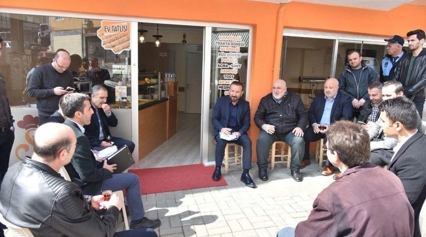 Başkan Doğan Fransa D&ouml;n&uuml;ş&uuml; Vatandaşlarla Bir Araya Geldi