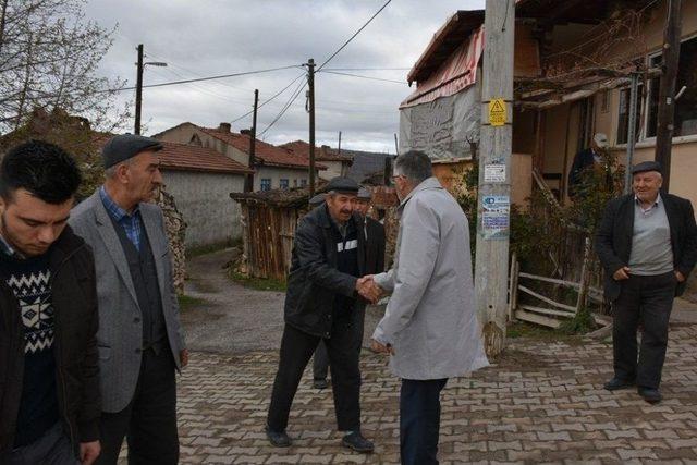 Başkan Bozkurt Yanan Binayı İnceledi