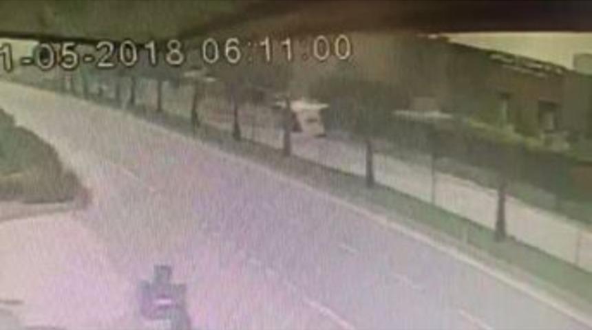 K&uuml;tahya&rsquo;daki Otob&uuml;s Kazası G&uuml;venlik Kamerasında