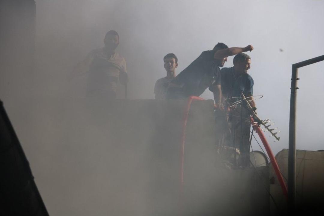 İş Merkezinde &Ccedil;ıkan Yangın Kontrol Altına Alındı