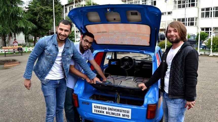 Hurda Ara&ccedil;tan Elektrikli Otomobil &Uuml;rettiler