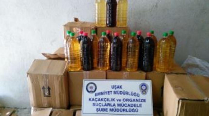 Uşak’ta Kaçak Şarap Operasyonu