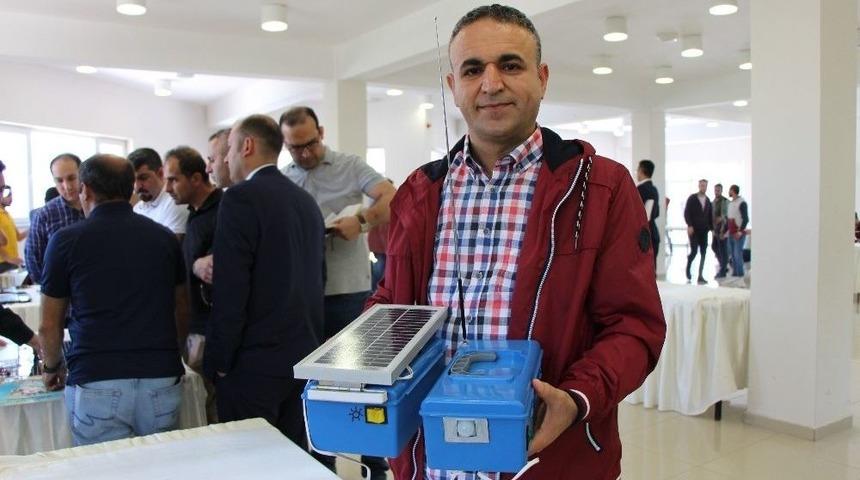 G&uuml;neş Panelli &lsquo;ayısavar&rsquo;