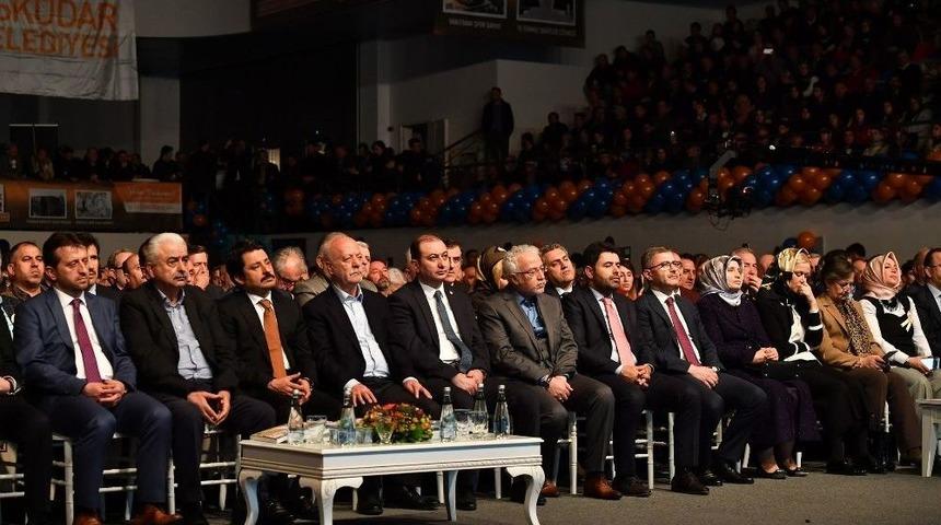 Başkan T&uuml;rkmen, 4 Yılda Yaptıkları Eserleri &Uuml;sk&uuml;darlılara Anlattı