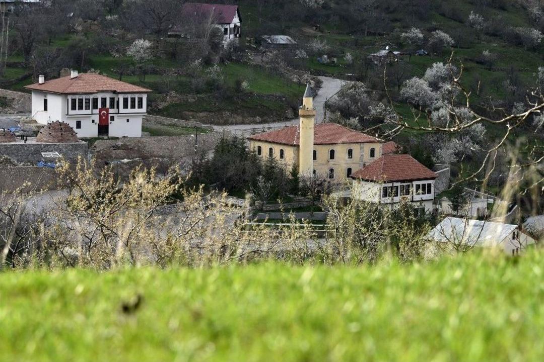 Tarihi S&uuml;leymaniye Mahallesi Bahar G&uuml;zelliği