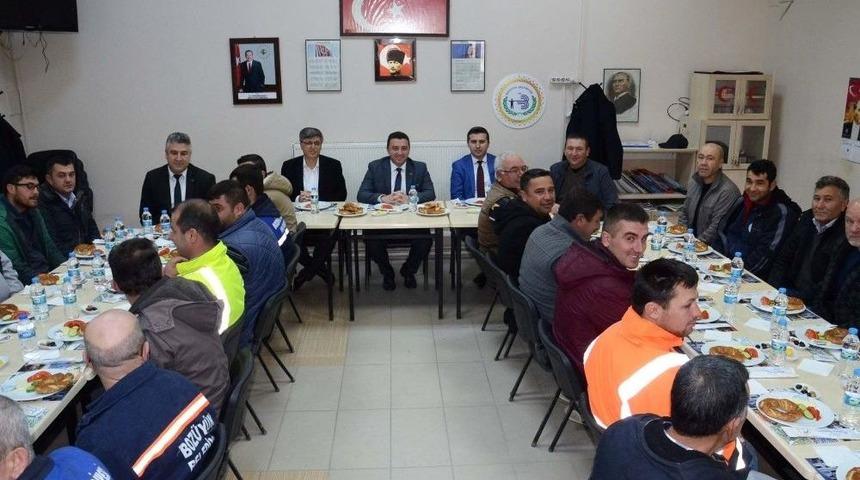 Başkan Bakıcı Haftaya Personeli İle Birlikte Başladı