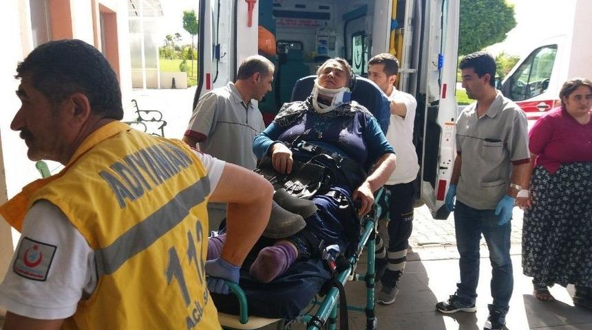 Otomobil Şarampole Yuvarlandı: 4 Yaralı