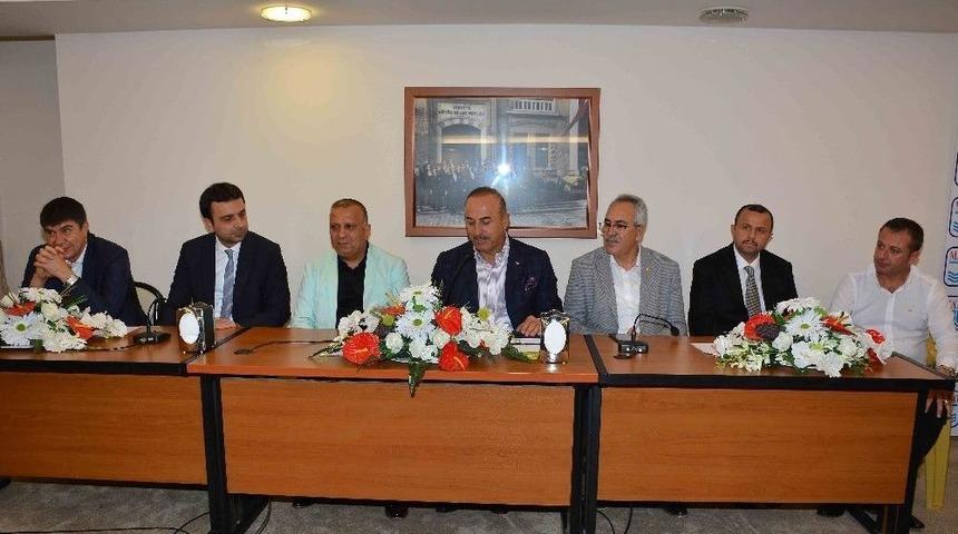 Matso Bakan Çavuşoğlu’nu Ağırladı