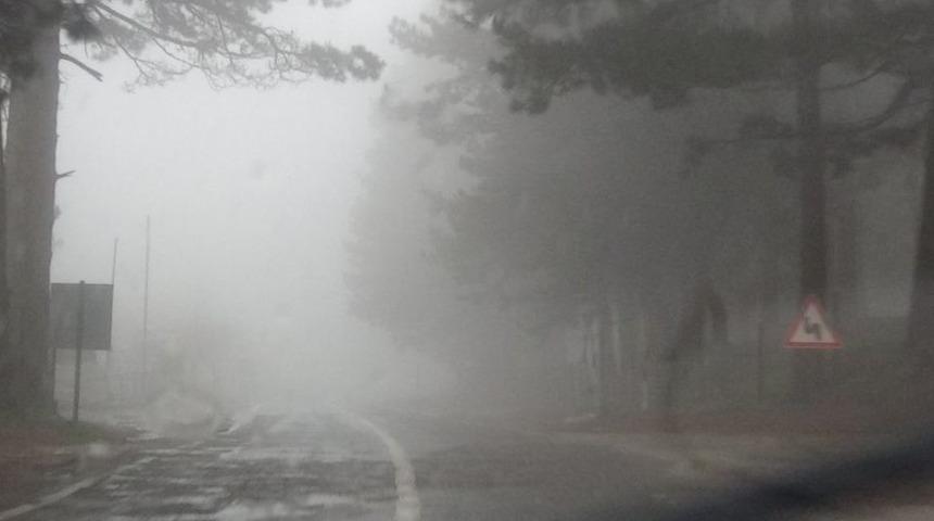 Edremit K&ouml;rfezinde Sis Trafiği Olumsuz Etkiliyor