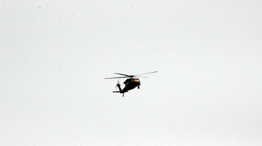 Kilis&rsquo;te Helikopter Hareketliliği