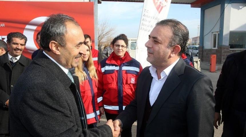 Başkan Ercan, Şehit Ailelerini Ve Gazileri Yalnız Bırakmadı