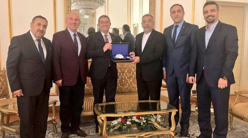 Van Tso Heyetinden İranlı B&uuml;y&uuml;kel&ccedil;iye Ziyaret