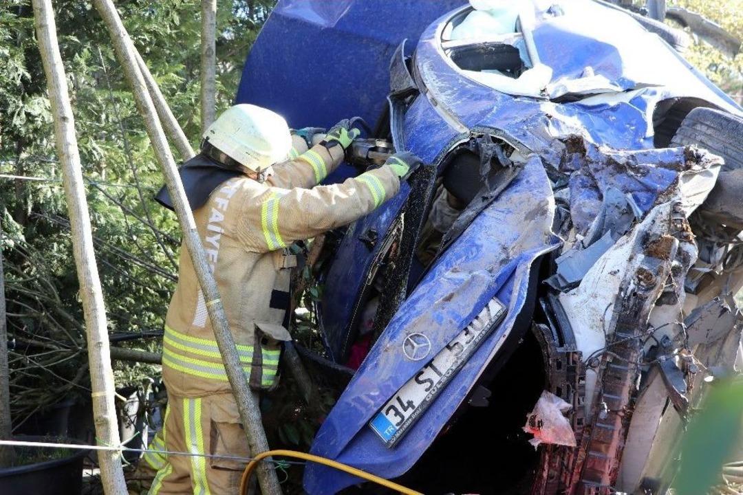 Şile Otoyolunda Kaza: 3 Yaralı