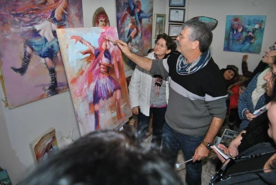 Efelerin Ressamından Fotoğraf Sanat&ccedil;ılarına Canlı Performans