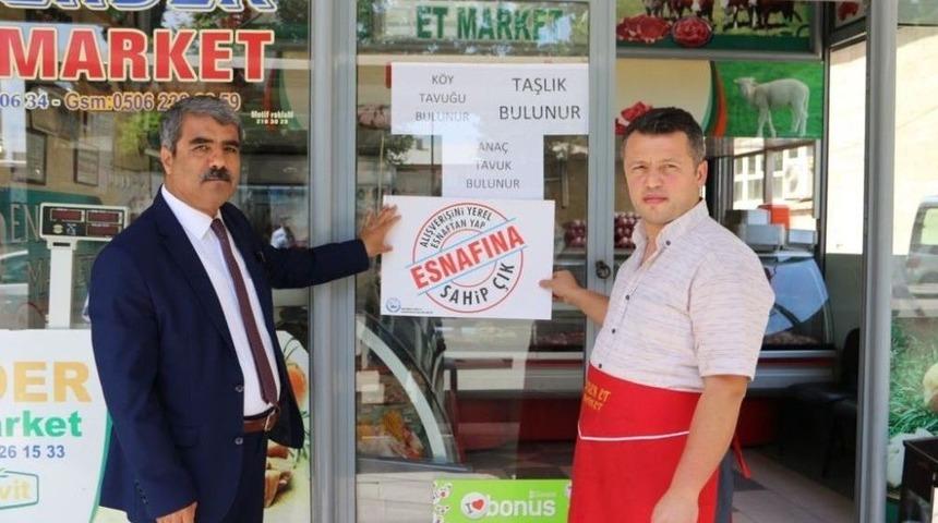 Başka Duranay&rsquo;dan Yerel Esnafa Destek &Ccedil;ağrı