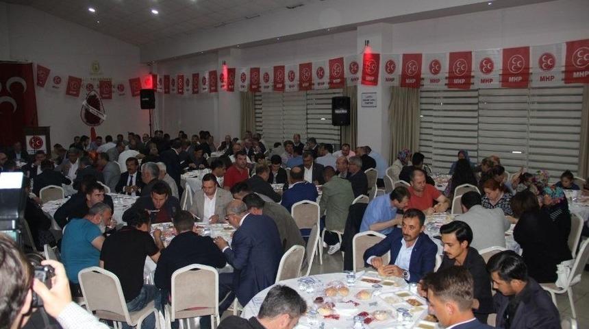 Mhp &Ccedil;an İl&ccedil;e Teşkilatından İftar Yemeği