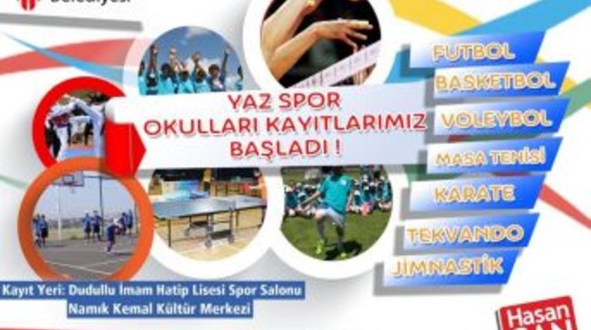 &Uuml;mraniye Belediyesi Yaz Spor Okulları Kayıtları Başladı