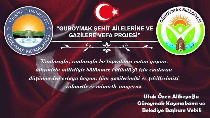 "şehit Ailelerine Ve Gazilere Vefa" Projesi G2